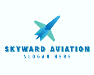 Aviation Plane Freight logo design