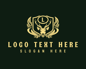 Deluxe Deer Antler Logo