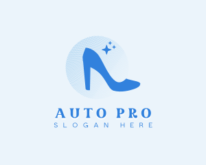 Shoe - Fashion Stiletto Shoe logo design