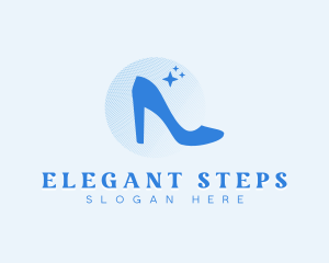 Fashion Stiletto Shoe logo design