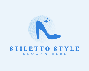 Fashion Stiletto Shoe logo design
