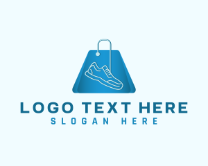 Grocery - Shoes Retail Shopping logo design