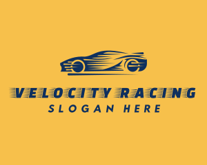 Fast Racing Car logo design