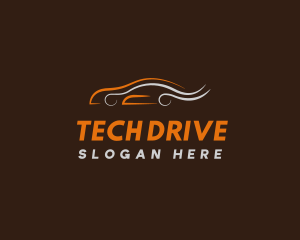 Car Drive Racing logo design