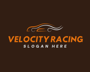 Car Drive Racing logo design