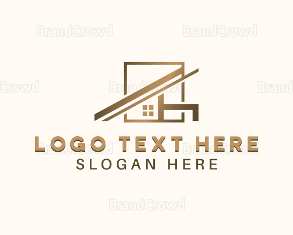 Roof Property Renovation Logo