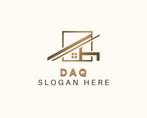 Mortgage - Roof Property Renovation logo design