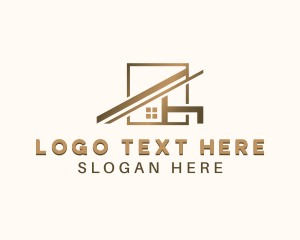 Property - Roof Property Renovation logo design