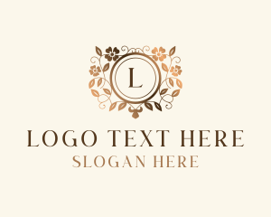 Elegant Floral Boutique Logo