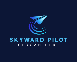 Pilot - Airline Pilot Airplane logo design