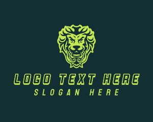 League - Lion League  Esports logo design