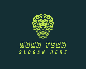 Roar - Lion League  Esports logo design