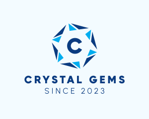 Gem Crystal Jewelry Boutique logo design