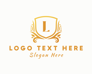 Exclusive - Elegant Crest Shield logo design