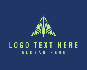 Logistics - Logistics Airplane Letter A logo design
