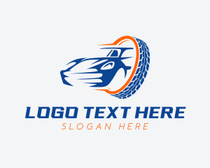 Tire - Automotive Car Tire logo design