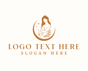 Woman - Luxury Woman Spa logo design