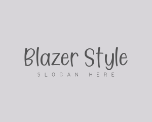 Handwriting Signature Style logo design