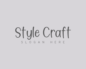 Handwriting Signature Style logo design