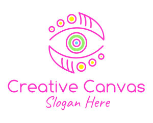 Artistic - Artistic Colorful Eye logo design