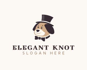 Cute Puppy Dog logo design