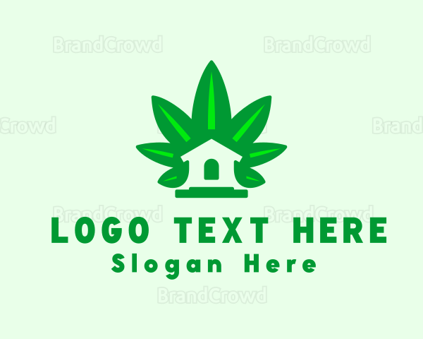 Marijuana House Property Logo