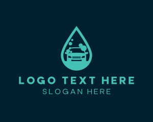 Soap - Car Wash Droplet logo design