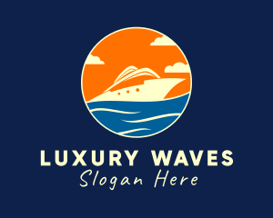 Sea Yacht Travel logo design