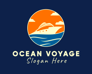 Sea Yacht Travel logo design