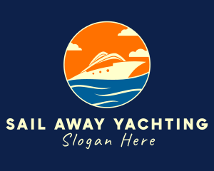 Sea Yacht Travel logo design