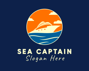 Sea Yacht Travel logo design