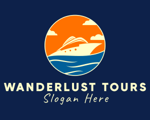 Sea Yacht Travel logo design