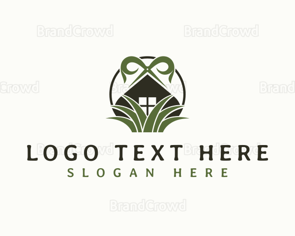 Landscaping Grass Cutter Logo