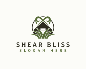 Landscaping Grass Cutter logo design