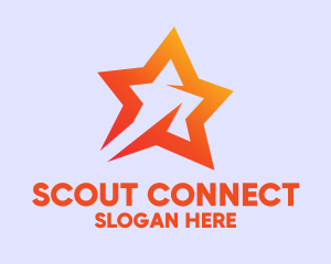 Generic Orange Star  logo design