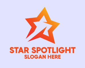 Generic Orange Star  logo design