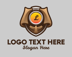 Eagle - Eagle Badge Lettermark logo design