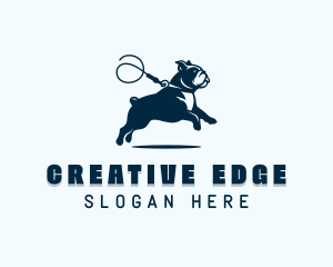 Basset Hound - Bulldog Dog Training logo design