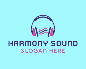 Sound - Headphones Audio Sound logo design