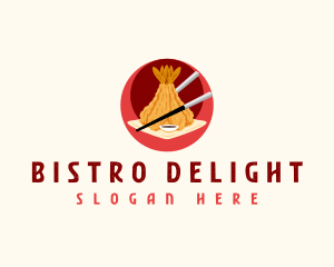 Shrimp Tempura Kitchen logo design