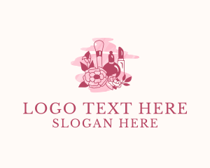 Beauty Blogger - Cosmetics Beauty Product logo design