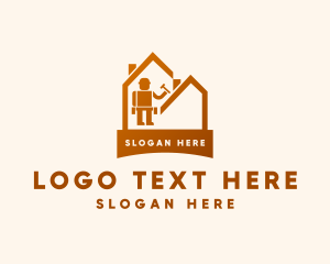 Home Construction Builder Logo