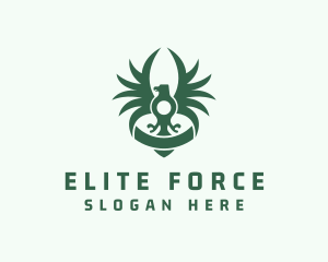 Eagle Military Army logo design