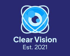 Optics - Visual Eye Clinic logo design