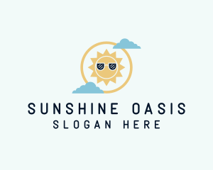 Summer Sun Shades logo design