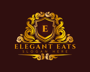 Elegant Crest Insignia logo design