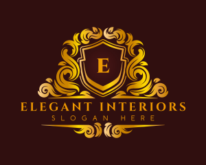 Elegant Crest Insignia logo design