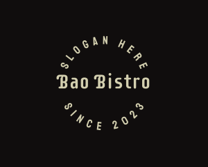 Simple Bistro Business logo design