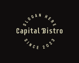 Simple Bistro Business logo design