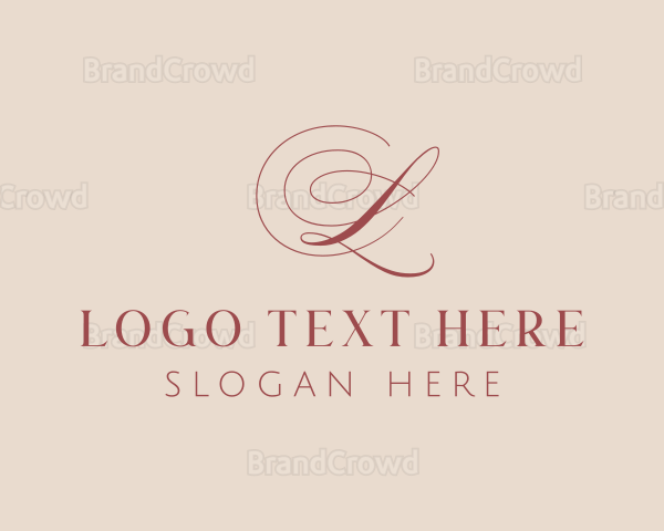 Luxury Feminine Brand Logo